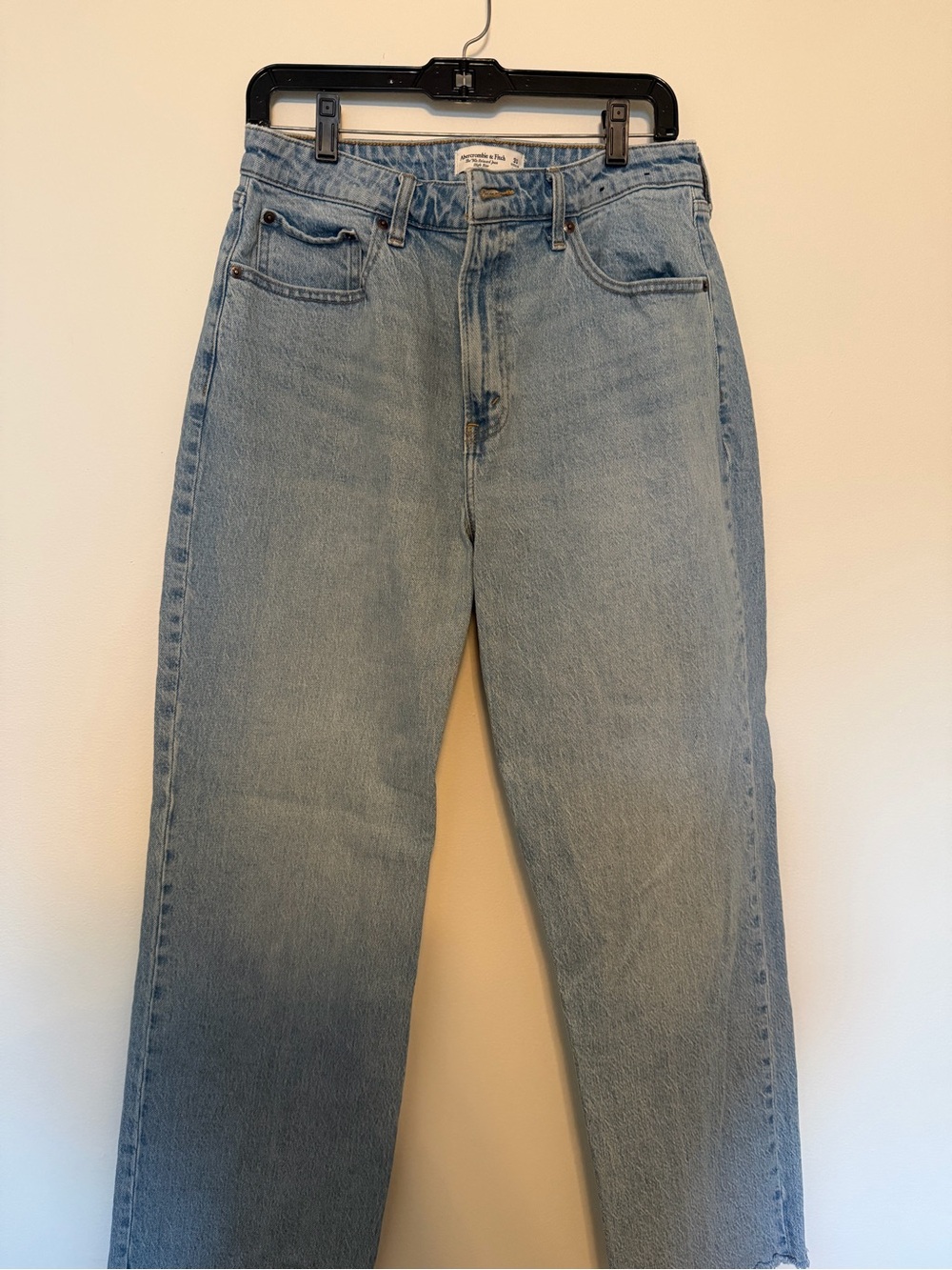 AF 90’s Relaxed High Waisted Jeans Curve Love Size 31 light Blue